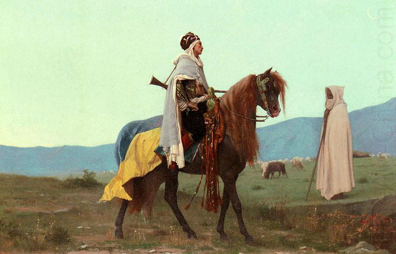 Gustave Boulanger An Arab Horseman china oil painting image